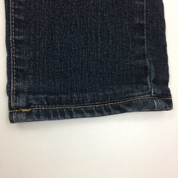 PAIGE Medium Wash PEG SKINNY 5 Pocket Logo Hardware Jeans - Picture 13 of 14